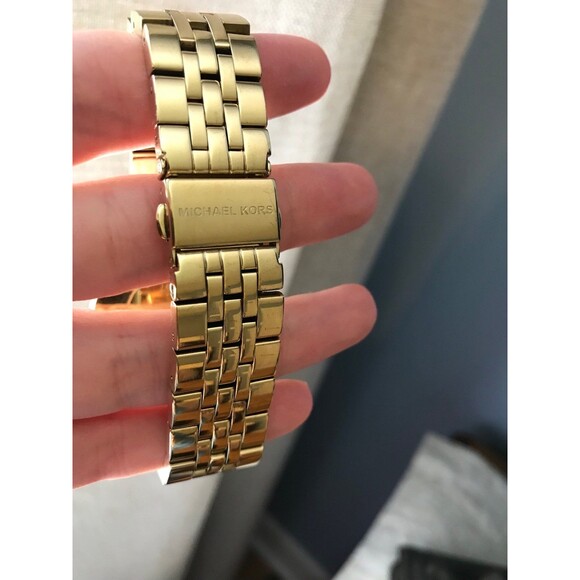 Michael Kors Women’s Watch Gold and Turquoise - Picture 8 of 9